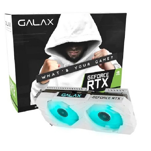 풀박스! 2팬 갤럭시 GALAX 지포스 RTX 3070 Ti EX WHITE OC D6X 8GB 21년10월~22.2월제조