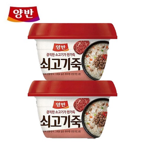 [동원] 양반 쇠고기죽 285g, 2개