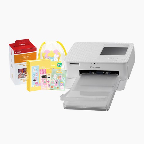 캐논 SELPHY CP1500 화이트 포토프린터 + 전용 인화지 108매 
프린터/복합기