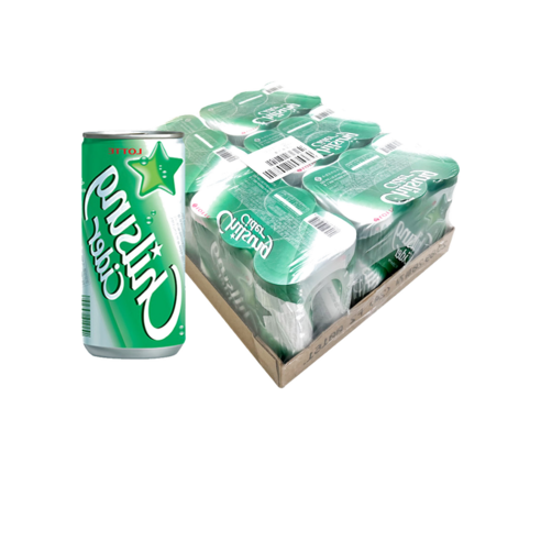 칠성 사이다 250ml 30캔 제로사이다 제로소다 콜라1.25, 30개