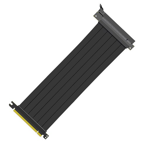 Xzante 1X45cm PCIE 3.0 16X 그래픽 카드 확장 케이블 어댑터 180도 전체 속도 차폐 안정성, 1