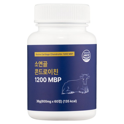 해담온 소연골 콘드로이친 1200 MBP, 1개, 60정