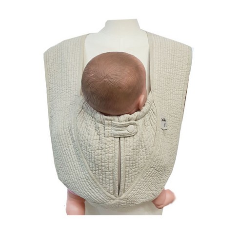 엄마와 아기 모두에게 행복한 외출, 유니베베 피그먼트베이지 휴대용 아기띠