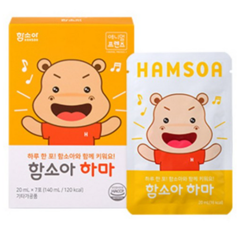 함소아 하마, 140ml, 1개