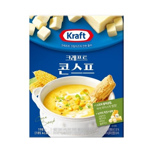 삼립 크래프트 콘스프, 198g, 10개