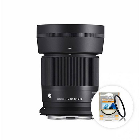 시그마 C 정품 30mm F1.4 DC DN RF렌즈 + 호야 HMC UV 필터 / ENJ