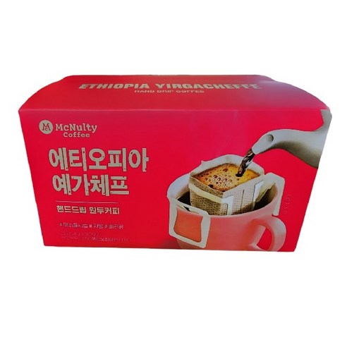 맥널티커피 핸드드립커피 에티오피아 예가체프, 8g, 36개입, 2개