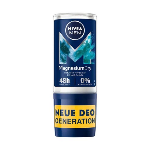 Nivea 독일 니베아 맨 롤 온 마그네슘 드라이 50ml 3팩