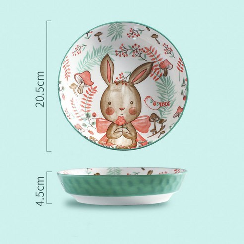 식탁에 감성을 더하는 Wendini 엘크 원형 딥 플레이트