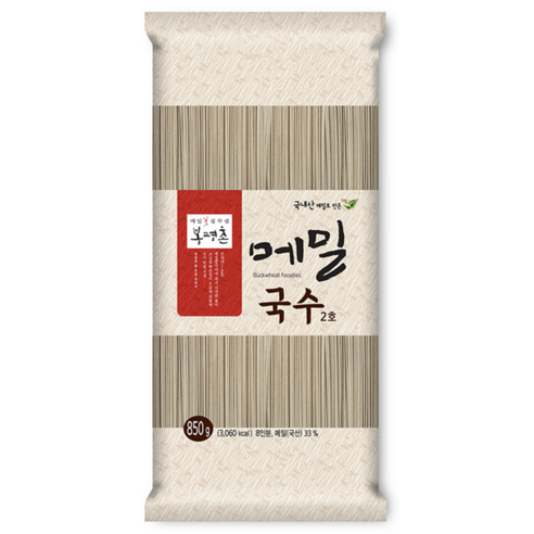 봉평 메밀국수 850G 칼국수, 1개