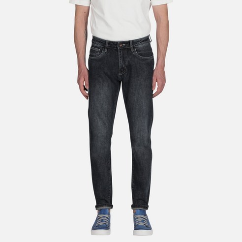 미트쟈기 규슬림핏 워시드 데님 팬츠 M-IJEAN66 빠니깔레바지