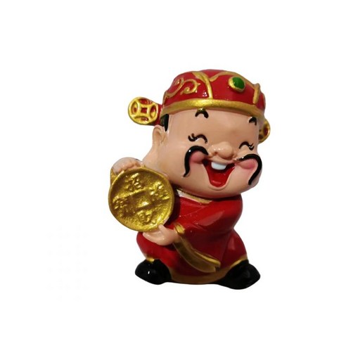 재물운 재신운 장식품 자동차 인테리어소품 가정, 작은동화재물신(높이4.5cm), 1개