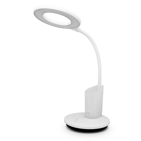 보노앤코 램프 펜컵 LED 스탠드 BNC-SL70RGB, 화이트