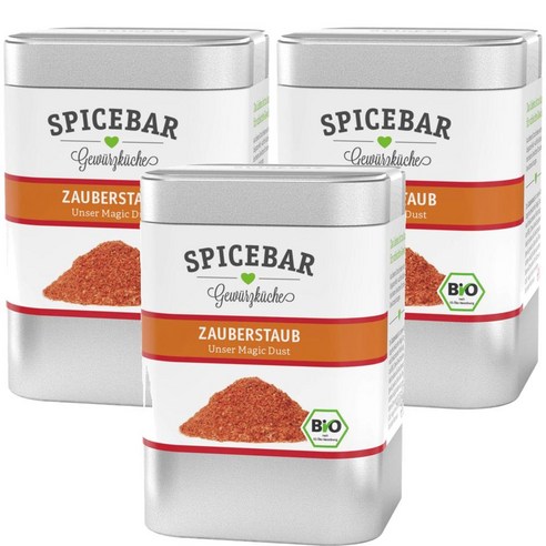 Spicebar 스파이스바 바베큐를 위한 향미제 100g 3팩 독일직구 Zauberstaub, 3개