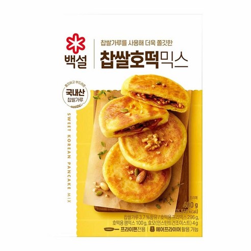 CJ 찹쌀 호떡믹스 400g 호떡믹스, 2세트