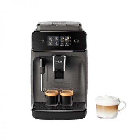 다양한 커피 메뉴를 제공하는 필립스 라떼클래식 1200 전자동 커피머신 EP1224/03