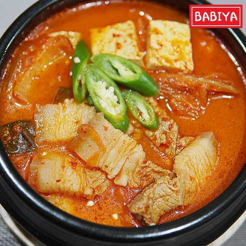 [상계동]돼지고기 김치찌개 밀키트 600g x2팩 캠핑 집밥 혼밥 - 즉석찌개/탕 | 쿠팡