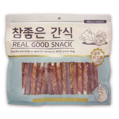 헬로도기 우유치킨껌: 맛과 영양으로 우리 댕댕이에게 행복을 선물하세요!