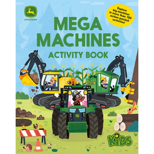(영문도서) Mega Machines Activity Book Paperback, Parragon, English, 9781646381791