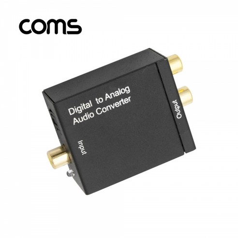 Coms 오디오광 컨버터 디지털 to 아날로그 BT108