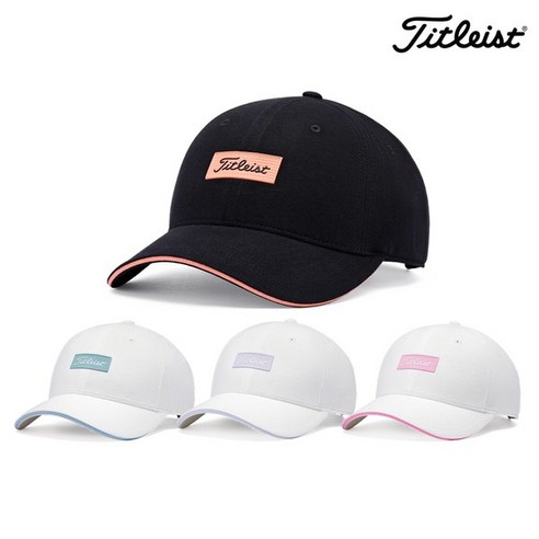 타이틀리스트모자  [아쿠쉬네트코리아정품] 타이틀리스트 23년 신상품 르 몬 Le Morne 골프모자 TH23AWLMA, 화이트핑크