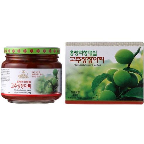 홍쌍리 청매실 장아찌 430g, 3개