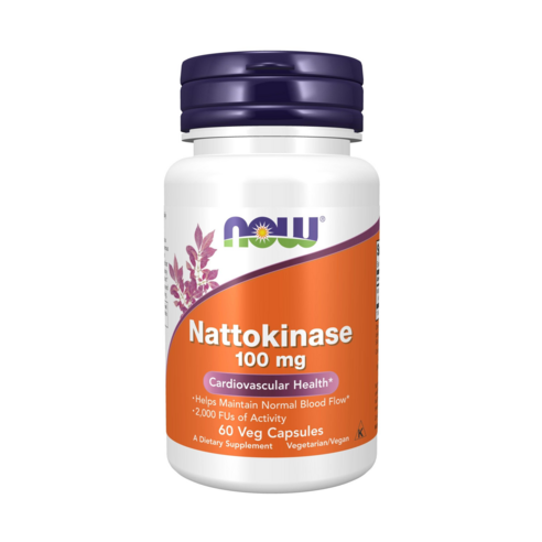 나우푸드 나토키나아제 100mg 베지 캡슐 글루텐 프리 비건, 1개, 60개입, 60정