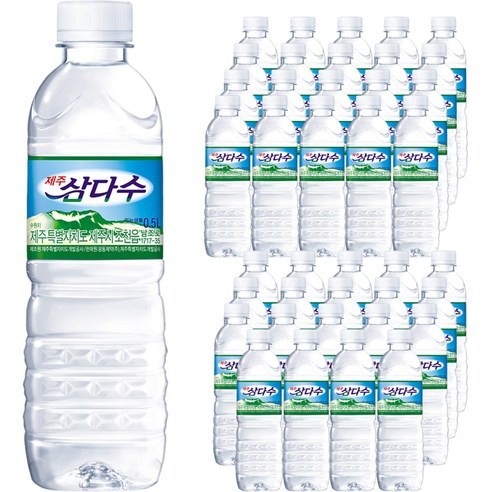 제주삼다수, 500ml, 40개