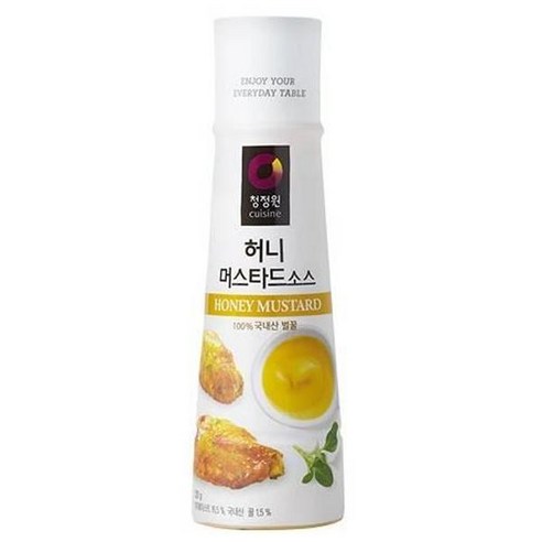 청정원 허니머스타드 소스 320g 1개