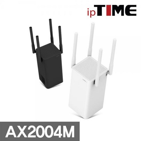 ipTIME AX2004M 기가비트 4포트 유무선 공유기, AX2004M(블랙)