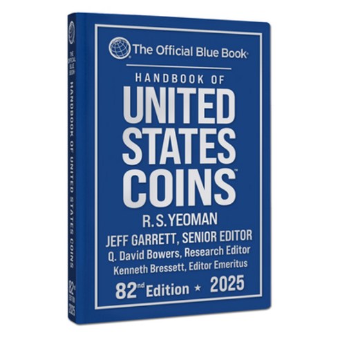 (영문도서) A Handbook of United States Coin 2025 Bluebook Hardcover Hardcover, Whitman Publishing, English, 9780794850654