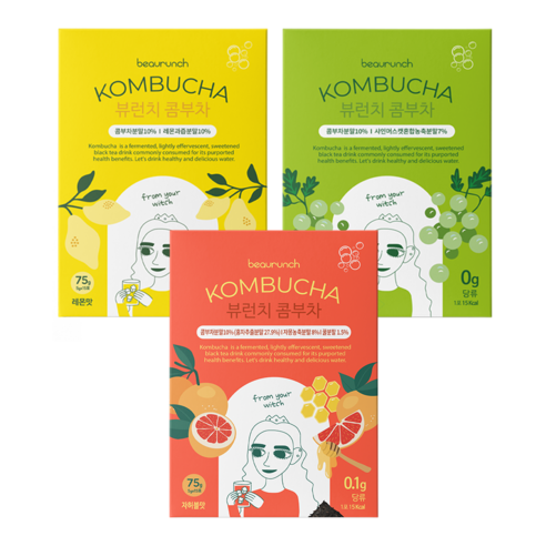 뷰런치 마녀 콤부차, #샤인머스캣