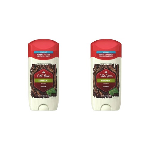 올드스파이스 프레셔 컬렉션 데오도란트 팀버, 85g, 2개