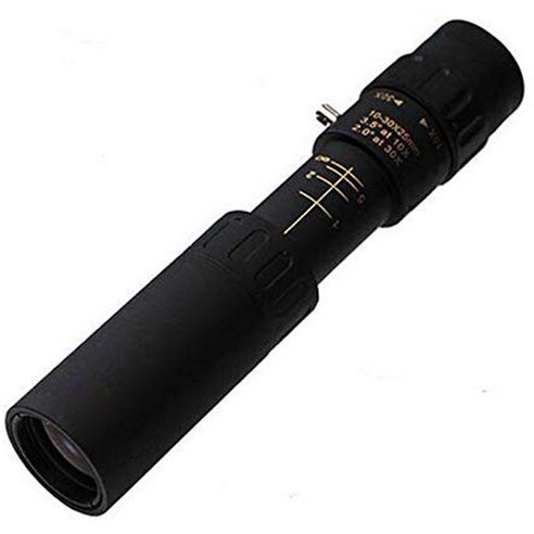 10-30x25 단안 망원경 저조도 야간 접안 렌즈 강력한 단안 줌 휴대용 포켓 하이킹 사냥 액세서리, type1