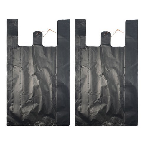 월드크린 검정 손잡이 비닐봉투, 25L, 200개