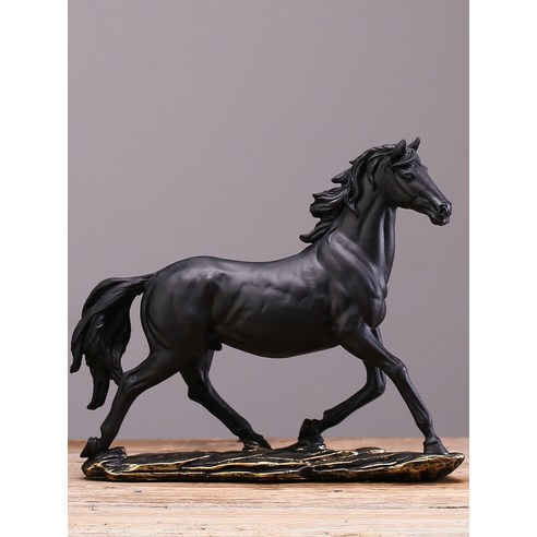 말모형 장식품 조각 장식 현관 거실 풍수지리 인테리어 행운 소품 개업 사무실 선물, [04] D, [04] D