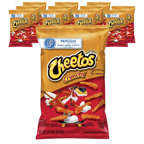 치토스 크런치 치즈 맛, 77.9g, 12개