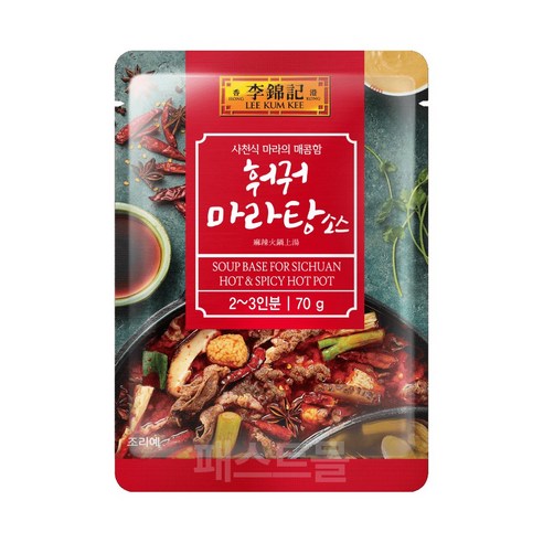 이금기 훠궈 마라탕소스 70g, 1개