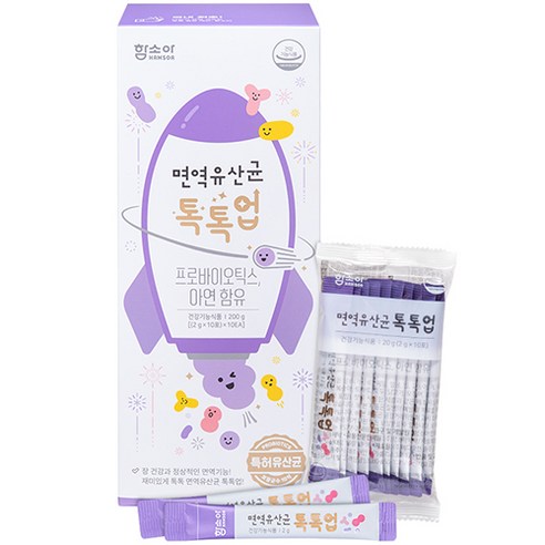 면역유산균 톡톡업, 2g, 100개