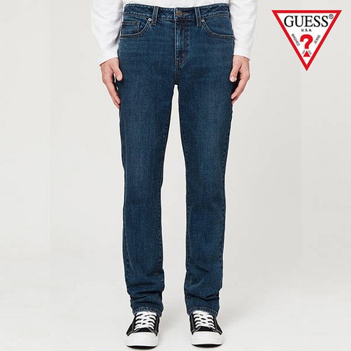 GUESS 게스진 남성청바지 BLK BBK DBL 3가지컬러 슬림 스트레이트 MN3D9150