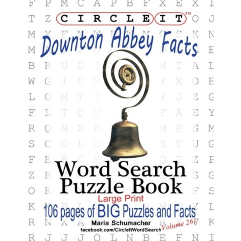 Circle It Downton Abbey Facts Word Search Puzzle Book Paperback, Lowry Global Media LLC
