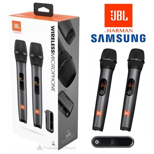 JBL 2채널 핸드 무선 마이크: 자유로운 무대, 완벽한 사운드