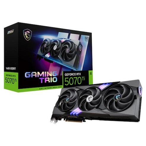 MSI 지포스 RTX 5070 Ti 게이밍 트리오 OC D7 16GB 트라이프로져4