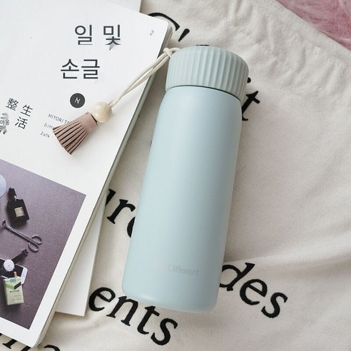일본 스타일 보온병 하라주쿠 스타일 레이디 귀여운 귀여운 어린이 술 학생 학생 휴대용 컵, 색깔4, 하나