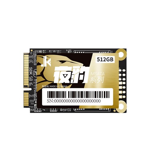 Xzante JK MSATA SSD SATA III 미니-SATA 솔리드 스테이트 드라이브 512GB, 검은 색