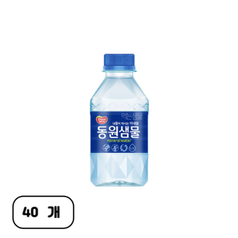 동원샘물 미네마인, 300ml, 40개