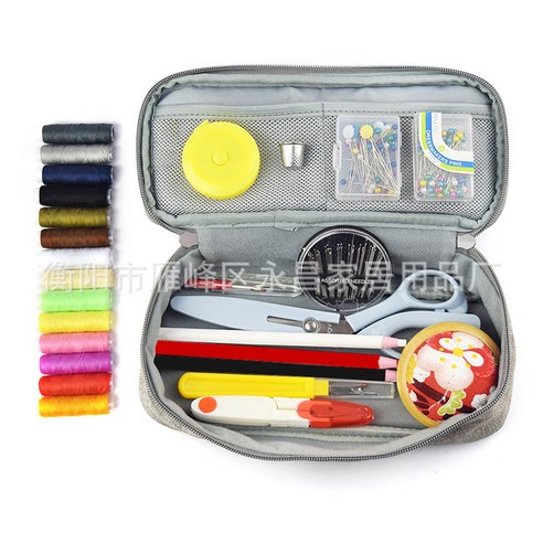 일본 아마존 베스트셀러 바느질 가방 DIY 수납 가방 바느질 세트, default