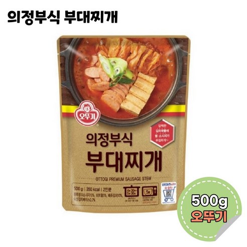 오뚜기 의정부식 부대찌개, 12개, 500g