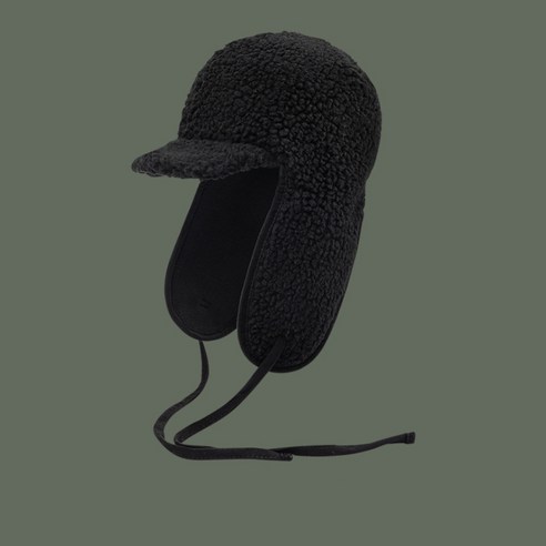 포근한 겨울나기 필수템, 에쉬울프 뽀글이 턱 끈 귀달이 모자 리뷰 귀달이모자
