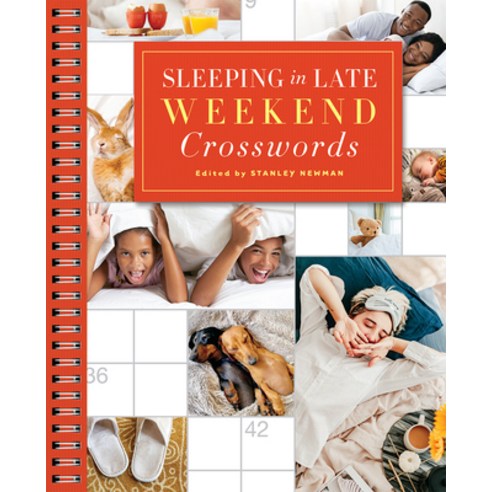 (영문도서) Sleeping in Late Weekend Crosswords Paperback, Puzzlewright, English, 9781454929833
